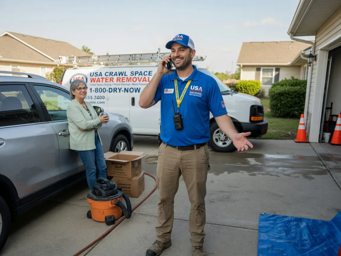 Crawl Space Water Removal Kimbolton, OH FAQs